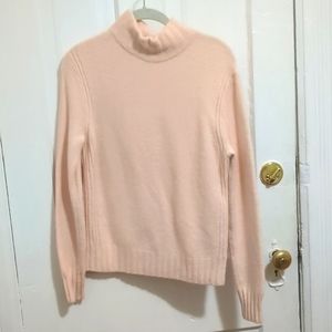 Light Pink/Peach Turtleneck Sweater from Urban Outfitters, Size Small